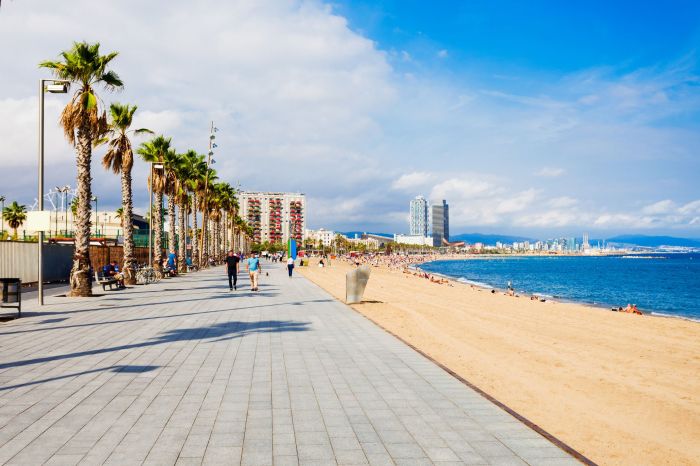 Barcelona beach